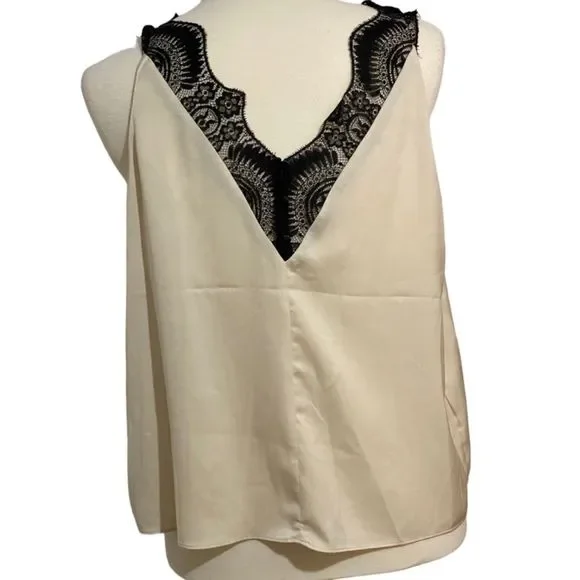 Dex Lace Trim Cami Women's Size 1X New With Tag - Picture 9 of 13